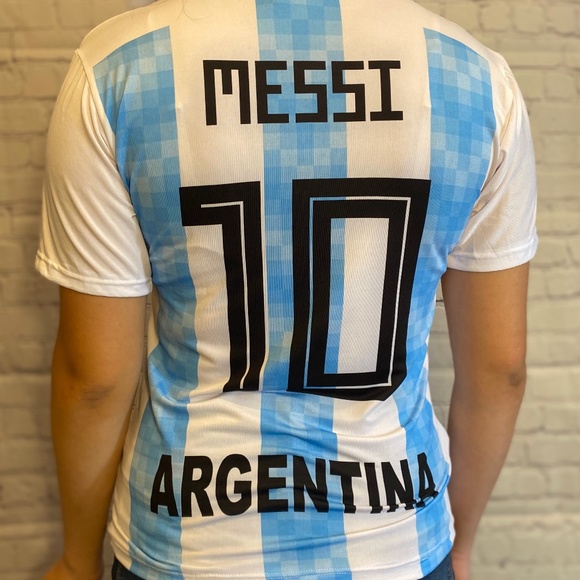 Black Friday sales!!Messi Argentina Women's Soccer Jersey Players de Futbol - Picture 4 of 4